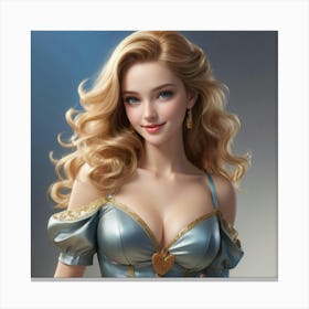 Cinderella 41 Canvas Print