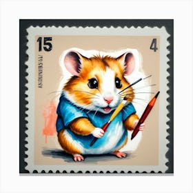 Hamster 24 Canvas Print