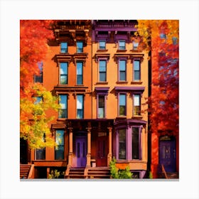 Autumn In Brooklyn Canvas Print
