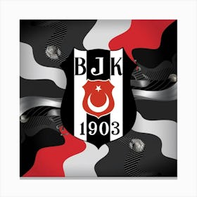 Beşiktaş J.K Logo Wall Art Canvas Print