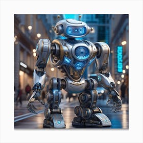 Futuristic Robot 22 Canvas Print