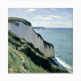 La Falaise De La Greve Blanche, 1913 1 Canvas Print