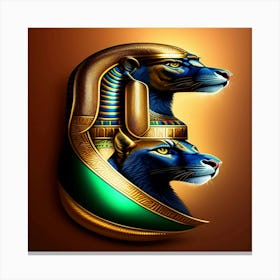 Egyptian Pharaoh Canvas Print