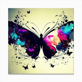 Butterfly Painting 2 Canvas Print