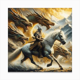 Lord Of The Rings 3 Canvas Print