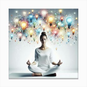 Meditation - Meditation Stock Videos & Royalty-Free Footage 1 Canvas Print