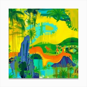 'The Jungle' Canvas Print