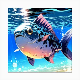 Fish In The Sea Canvas Print