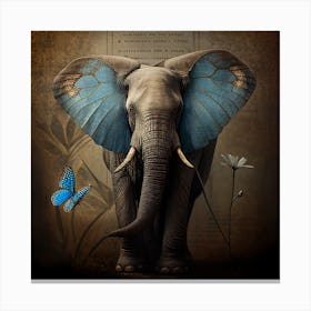 Elephant Canvas Print