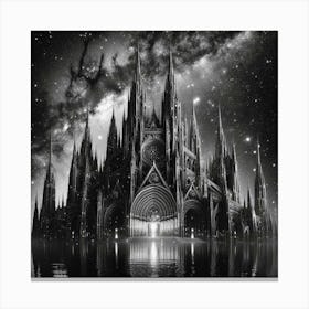 Cathedral In The Sky 2 Canvas Print