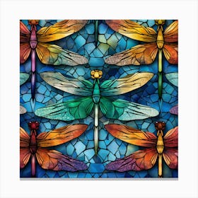 Dragonflies Canvas Print