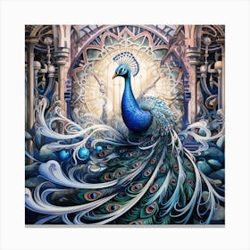 Peacock 5 Canvas Print