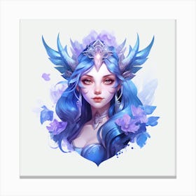 Blue Fairy Canvas Print