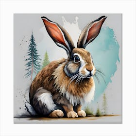 Hare Painting, Realistic rabbit painting on canvas, Detailed bunny artwork in acrylic, Whimsical rabbit portrait in watercolor, Fine art print of a cute bunny, Rabbit in natural habitat painting, Adorable rabbit illustration in art, Bunny art for home decor, Rabbit lover's delight in artwork, Fluffy rabbit fur in art paint, Easter bunny painting print.
Rabbit art, Bunny painting, Wildlife art, Animal art, Rabbit portrait, Cute rabbit, Nature painting, Wildlife Illustration, Rabbit lovers, Rabbit in art, Fine art print, Easter bunny, Fluffy rabbit, Rabbit art work, Wildlife Decor Canvas Print