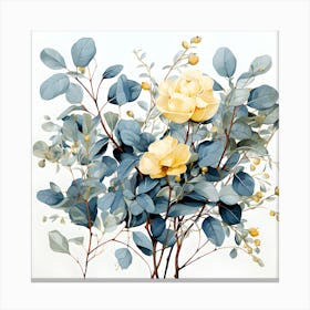 Wild Beauty Gorgeous Wildflower Art Canvas Print