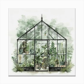 Greenhouse 2 Canvas Print