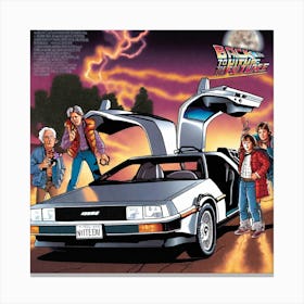 Back To The Future 2 Canvas Print