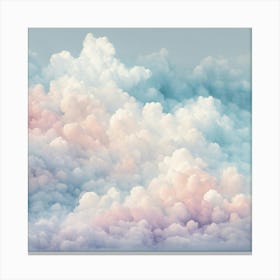 Abstract Clouds In The Sky 1 Canvas Print