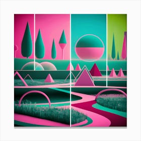 Abstract Landscape 6 Canvas Print