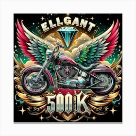 Elligant 5000k Canvas Print