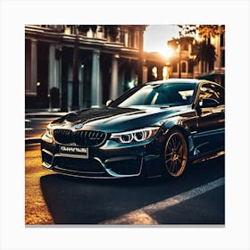 Bmw M4 Canvas Print