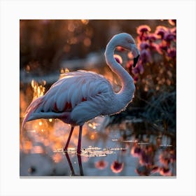 Flamingo 56 Canvas Print