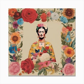 Frida Kahlo 82 Canvas Print