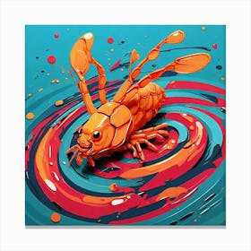 Crayfish 3 Canvas Print