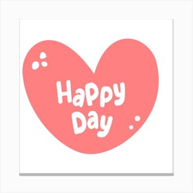 Happy Day Canvas Print