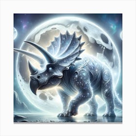 Triceratops Canvas Print