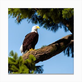 Bald Eagle 2 Canvas Print