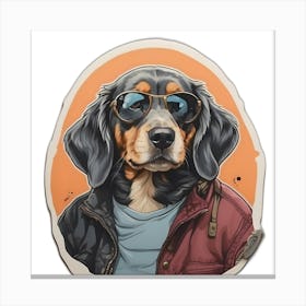 Dachshund Canvas Print