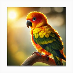 Parrot 27 Canvas Print