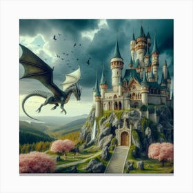 Fairytale Castle Canvas Print