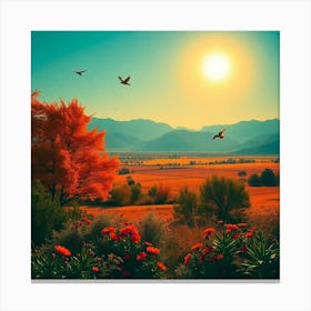 Autumn Landscape 2 Canvas Print