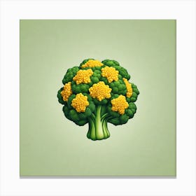 Brocolli 6 Canvas Print