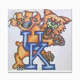 Kentucky Wildcats 2 Canvas Print