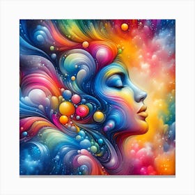 Psychedelic Painting Canvas Print