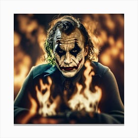 Joker Canvas Print