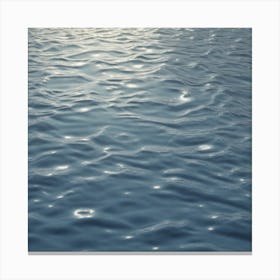 Water Surface 60 Canvas Print