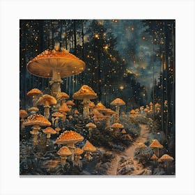 Mush by Night Canvas Print