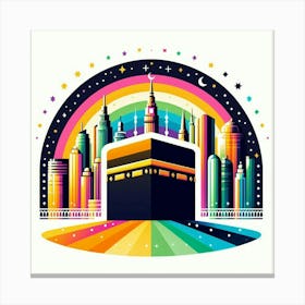 Mecca's Kaaba 2 Canvas Print