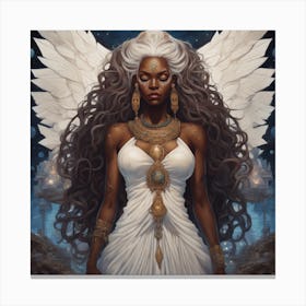 Angel Of The Night Canvas Print