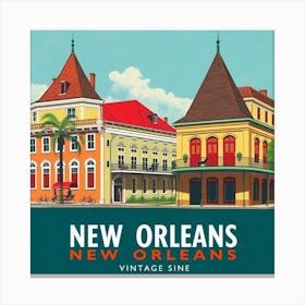 New Orleans New Orleans Canvas Print