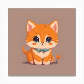 Cute Kitten 6 Canvas Print