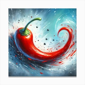 Fiery Dance, A Symphony Of Color And Spice 2 Canvas Print