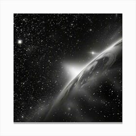 Black Hole In Space 1 Canvas Print