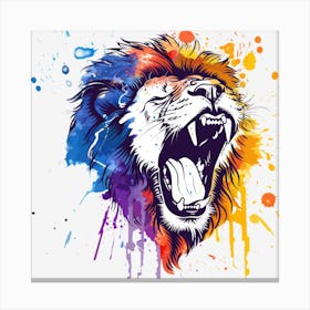 Lion Painting 2 Stampe su tela