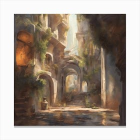 Alleyway 4 Canvas Print