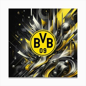 Borussia Dortmund Logo Wall Art 11 Canvas Print